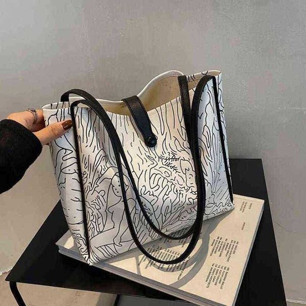 evening bags fashion art pattern tote new handbags for women shoulder simple designer steel shopping 220416
evening bags fashion art pattern tote new handbags for women shoulder simple designer steel shopping 220416