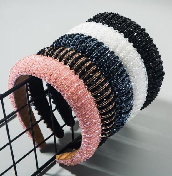new fashion headband for women thick sponge hairband handmade rhinestone twine hair band baroque hair accessories adult4968406, Silver
new fashion headband for women thick sponge hairband handmade rhinestone twine hair band baroque hair accessories adult4968406, Silver