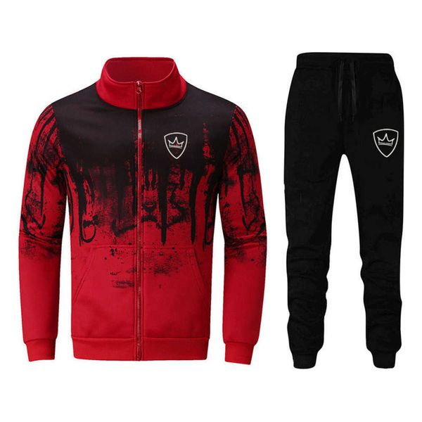 new 2023 casual cardigan men's outdoor sports standing collar splash ink zipper cover jogging suits men fashion mens tracksuits, Gray
new 2023 casual cardigan men's outdoor sports standing collar splash ink zipper cover jogging suits men fashion mens tracksuits, Gray