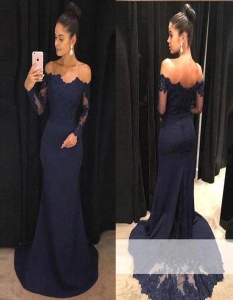 navy blue mermaid lace evening prom dresses elegant off shoulder long sleeve appliqued train bridesmaids dress mother dress ba94433868652, Black;red
navy blue mermaid lace evening prom dresses elegant off shoulder long sleeve appliqued train bridesmaids dress mother dress ba94433868652, Black;red