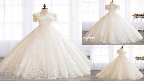 illusion bateau neck lace ball gown wedding dresses off shoulder short sleeve beach bridal gown princess wedding dresses real imag9468153, White
illusion bateau neck lace ball gown wedding dresses off shoulder short sleeve beach bridal gown princess wedding dresses real imag9468153, White