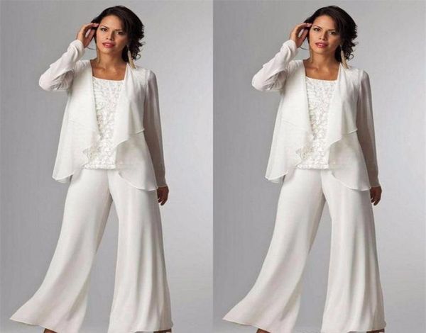 elegant chiffon mother of the bride dresses there pieces long sleeve jackets lace pant suits for women mother groom plus size gown5042051, Black;red
elegant chiffon mother of the bride dresses there pieces long sleeve jackets lace pant suits for women mother groom plus size gown5042051, Black;red