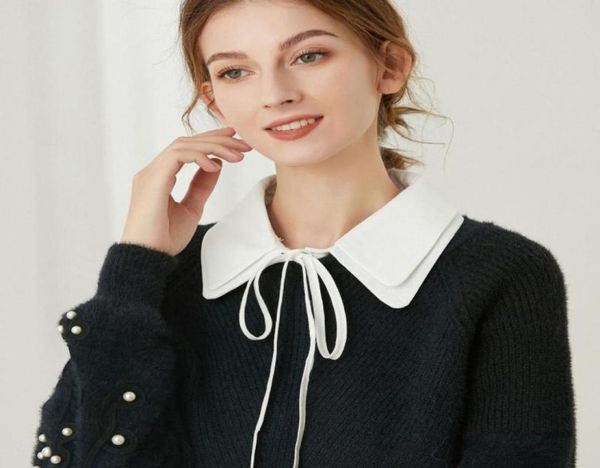 bow ties sitonjwly fashion white lapel fake collar female shirt detachable false clothes accessoriesbow1324927, Black;gray
bow ties sitonjwly fashion white lapel fake collar female shirt detachable false clothes accessoriesbow1324927, Black;gray