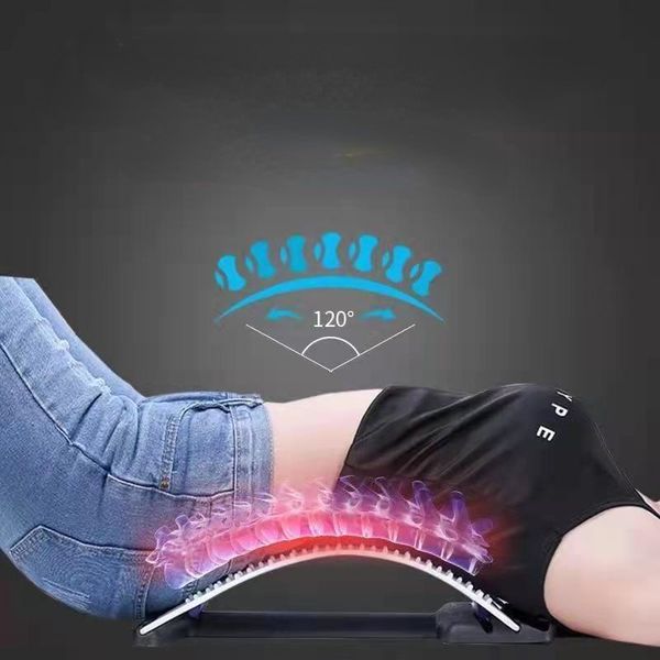 back massager 4 level stretcher adjustable cracker massage waist neck fitness lumbar cervical spine support pain relief stretch 230629
back massager 4 level stretcher adjustable cracker massage waist neck fitness lumbar cervical spine support pain relief stretch 230629