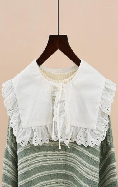 bow ties korean style shirt detachable doll fake collar for women shoulder wrap hollow out floral lace ruffled trim false collarbo4631994, Black;gray
bow ties korean style shirt detachable doll fake collar for women shoulder wrap hollow out floral lace ruffled trim false collarbo4631994, Black;gray