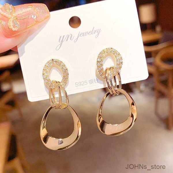 stud fashion luxury gold drop earrings for women new anomaly rounds earrings jewelry gift party r230630, Golden;silver
stud fashion luxury gold drop earrings for women new anomaly rounds earrings jewelry gift party r230630, Golden;silver