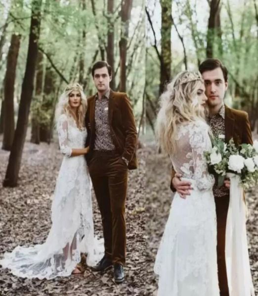 2022 new boho country wedding dresses bridal gown scalloped v neck a line lace applique front long sleeves sweep train custom made4891760, White
2022 new boho country wedding dresses bridal gown scalloped v neck a line lace applique front long sleeves sweep train custom made4891760, White