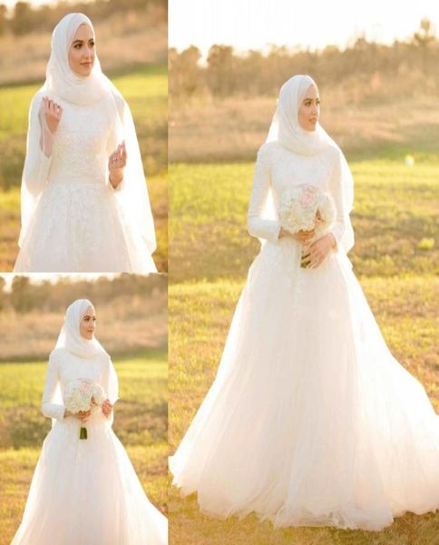 2019 arabic muslim wedding dresses a line bridal gowns lace applique long sleeves tulle wedding gowns8968047, White
2019 arabic muslim wedding dresses a line bridal gowns lace applique long sleeves tulle wedding gowns8968047, White