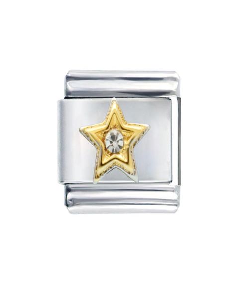 whole stainless steel 9mm classic size composable links adjustable gold plated crystal star italian charm bracelet links5428713, Black
whole stainless steel 9mm classic size composable links adjustable gold plated crystal star italian charm bracelet links5428713, Black