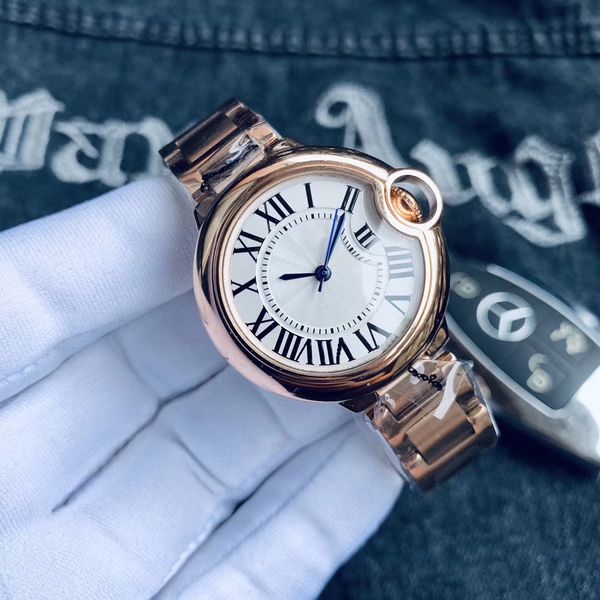 luxury designer watch women automatic movement 33/36mm 316l precision steel watch case waterproof belt and steel belt womens balloon watches, Slivery;brown
luxury designer watch women automatic movement 33/36mm 316l precision steel watch case waterproof belt and steel belt womens balloon watches, Slivery;brown