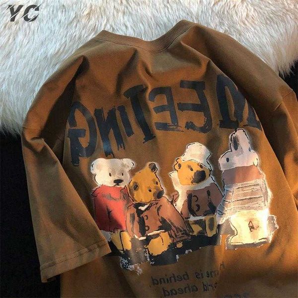 men's t-shirts harajuku men women ulzzang kawaii t-shirts bear print retro cozy fashion streetwear t shirts baggy korean trendy bf car, White;black
men's t-shirts harajuku men women ulzzang kawaii t-shirts bear print retro cozy fashion streetwear t shirts baggy korean trendy bf car, White;black