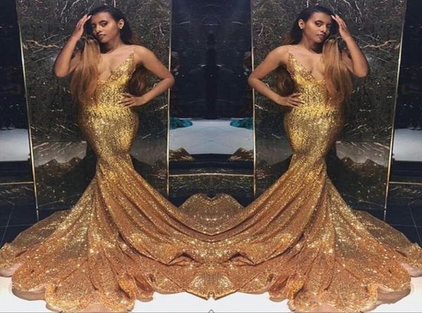 gold sparkling sequins mermaid prom dresses long deep v neck beaded stones backless sweep train party evening gowns robes de soire7602222, Black;red
gold sparkling sequins mermaid prom dresses long deep v neck beaded stones backless sweep train party evening gowns robes de soire7602222, Black;red