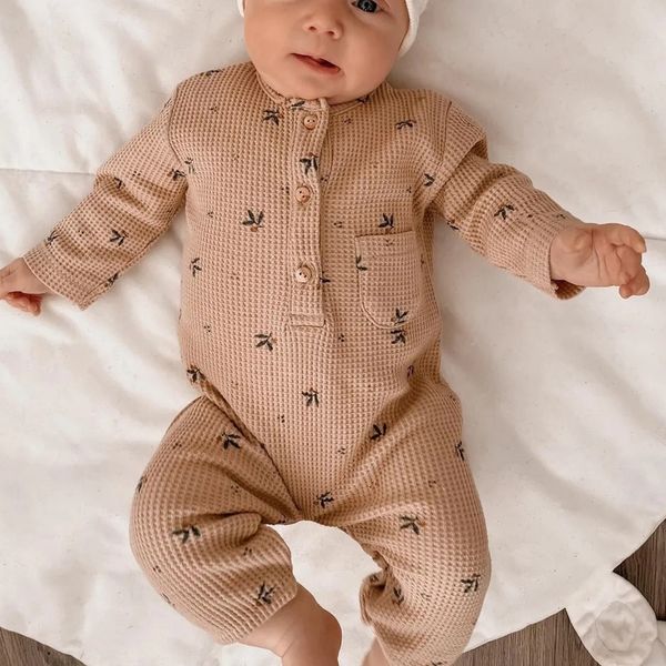rompers baby girls spring autumn casual long sleeve o neck button floral waffle knitted print jumpsuits clothing 230630, Blue
rompers baby girls spring autumn casual long sleeve o neck button floral waffle knitted print jumpsuits clothing 230630, Blue