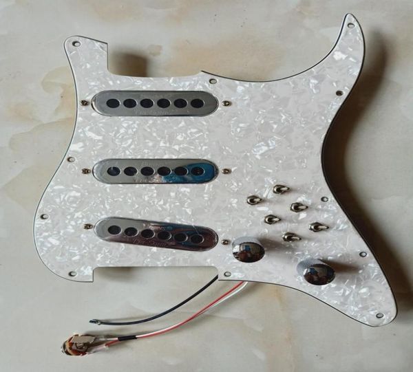 updated prewired pickguard silver burns trisonic pickups for brian may special guitar welding harness 1 set9121059
updated prewired pickguard silver burns trisonic pickups for brian may special guitar welding harness 1 set9121059