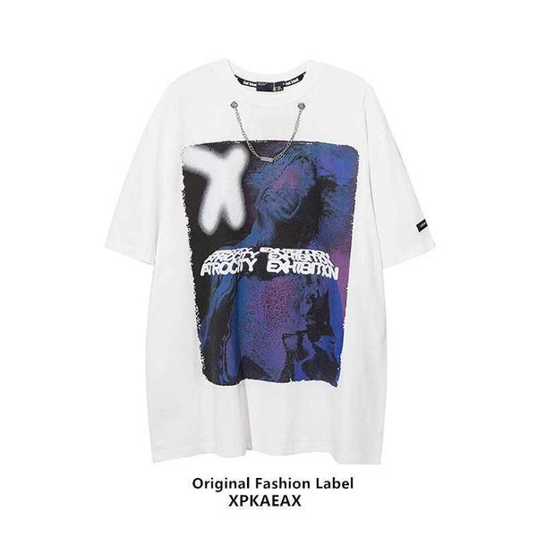recreation club necklace trendy brand t-shirt summer new subi style dark hip hop pop street short sleeve stussys bg, White;black
recreation club necklace trendy brand t-shirt summer new subi style dark hip hop pop street short sleeve stussys bg, White;black