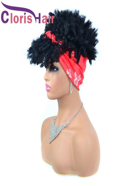 fluffy headband short wig scarf heat resistant synthetic wrap wig linked turban afro kinky curly head band wig for black women nat5122973
fluffy headband short wig scarf heat resistant synthetic wrap wig linked turban afro kinky curly head band wig for black women nat5122973