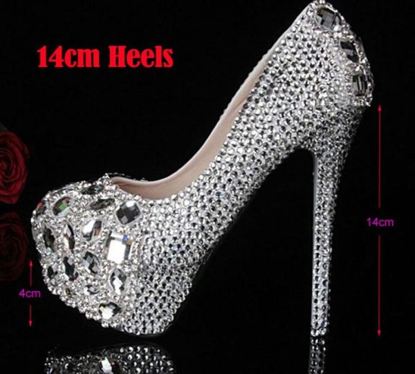 silver custom make plus size high heel crystals and rhinestones bridal wedding pumps shoes diamond lady shoes party prom high heel5193831, Black
silver custom make plus size high heel crystals and rhinestones bridal wedding pumps shoes diamond lady shoes party prom high heel5193831, Black