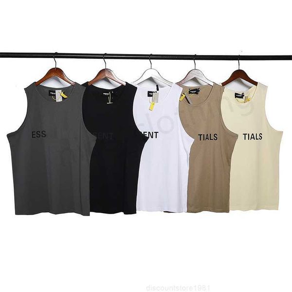 ess tank designer summer men's vest luxury fashion sleeveless sweater womens singlet sports fitness cotton printing training, White;black
ess tank designer summer men's vest luxury fashion sleeveless sweater womens singlet sports fitness cotton printing training, White;black