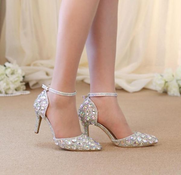 pointed toe rhinestone shoes summer sandals ankle straps lady kitten heel shoes ab crystal wedding party shoes banquet pumps4190217, Black
pointed toe rhinestone shoes summer sandals ankle straps lady kitten heel shoes ab crystal wedding party shoes banquet pumps4190217, Black