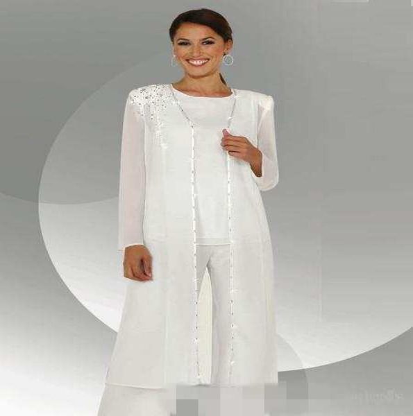 white chiffon long sleeves mother of the bride pant suits with long blouse sequins beaded mother of groom pant suit1434204, Black;red
white chiffon long sleeves mother of the bride pant suits with long blouse sequins beaded mother of groom pant suit1434204, Black;red