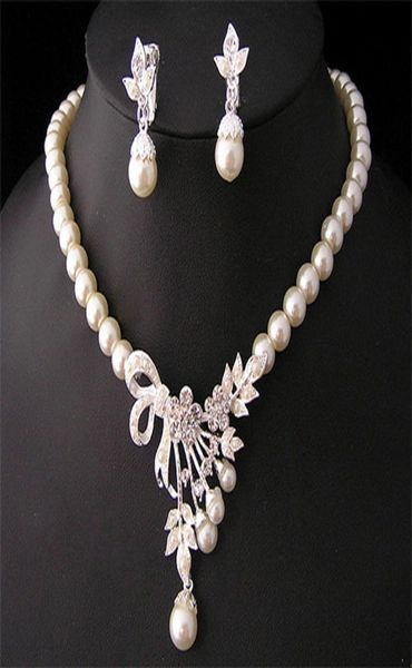 crystal pearl necklace earring wedding bridal jewelry sets necklace for wedding party bridal jewelry girlfriend gift7384495, White
crystal pearl necklace earring wedding bridal jewelry sets necklace for wedding party bridal jewelry girlfriend gift7384495, White