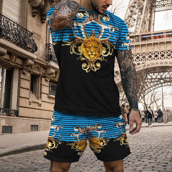 men's tracksuits summer beach luxury 3d printing men tracksuit men's oversized clothing t-shirt shorts outfits sets streetswear ma, Gray
men's tracksuits summer beach luxury 3d printing men tracksuit men's oversized clothing t-shirt shorts outfits sets streetswear ma, Gray