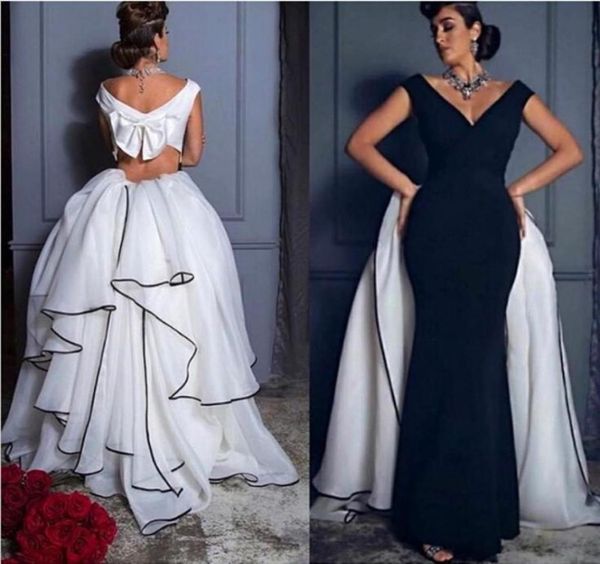 vintage black and white evening dresses v neck off the shoulder satin chiffon floor length backless prom dresses formal ball gowns5376160, Black;red
vintage black and white evening dresses v neck off the shoulder satin chiffon floor length backless prom dresses formal ball gowns5376160, Black;red