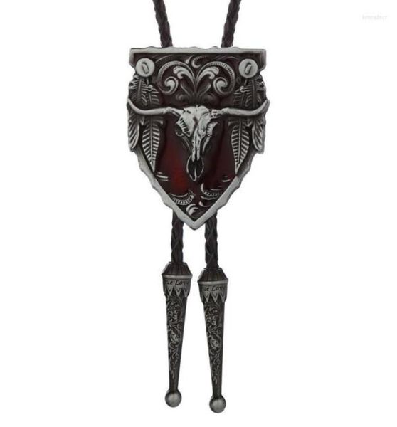 bow ties western cowboy bolo tie bull head pattern zinc alloy leather collar rope9340261, Black;gray
bow ties western cowboy bolo tie bull head pattern zinc alloy leather collar rope9340261, Black;gray