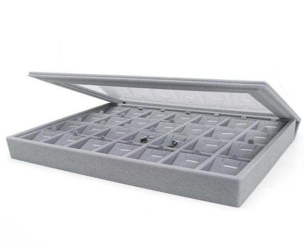 gray velet fashion portable jewelry ring pendent display organizer box tray holder earring jewellery storage case showcase 2111053420242, Black
gray velet fashion portable jewelry ring pendent display organizer box tray holder earring jewellery storage case showcase 2111053420242, Black