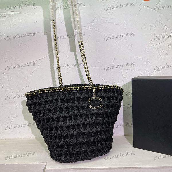 designer womens shoulder bag classic woven basket straw bag hardware metal buckle matelasse chain handbag underarm bags sun beach casual bag
designer womens shoulder bag classic woven basket straw bag hardware metal buckle matelasse chain handbag underarm bags sun beach casual bag