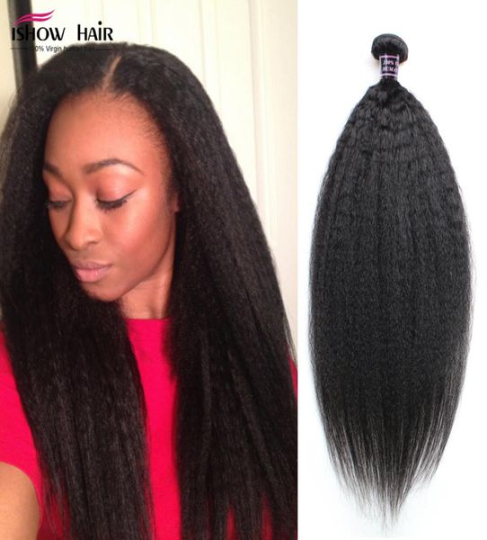 ishow 10a brazilian kinky straight 3 pcs virgin remy hair extensions malaysian human hair bundles natural color for women girls al1521088, Black
ishow 10a brazilian kinky straight 3 pcs virgin remy hair extensions malaysian human hair bundles natural color for women girls al1521088, Black