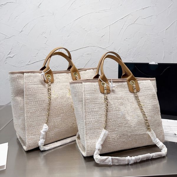 2023 fashion beach bag designer tote bag shoulder handbag embroidery letter chennel handle canvas shopping purse chain wallet large totes be
2023 fashion beach bag designer tote bag shoulder handbag embroidery letter chennel handle canvas shopping purse chain wallet large totes be