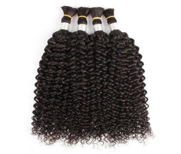 4pcs hair bulks natural color straight jerry curly indian human hair no weft curly hair bulk for braiding6508375, Black
4pcs hair bulks natural color straight jerry curly indian human hair no weft curly hair bulk for braiding6508375, Black