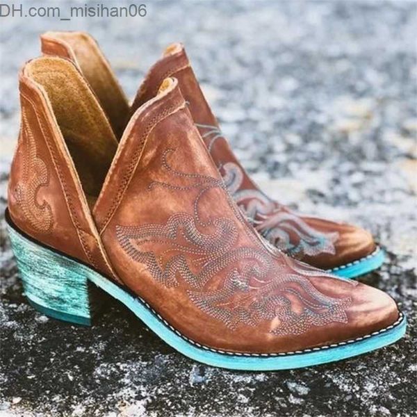 boots boots autumn winter casual western cowboy ankle women leather cowgirl short cossacks pointed thick high heel shoes large size 43 22090, Black
boots boots autumn winter casual western cowboy ankle women leather cowgirl short cossacks pointed thick high heel shoes large size 43 22090, Black