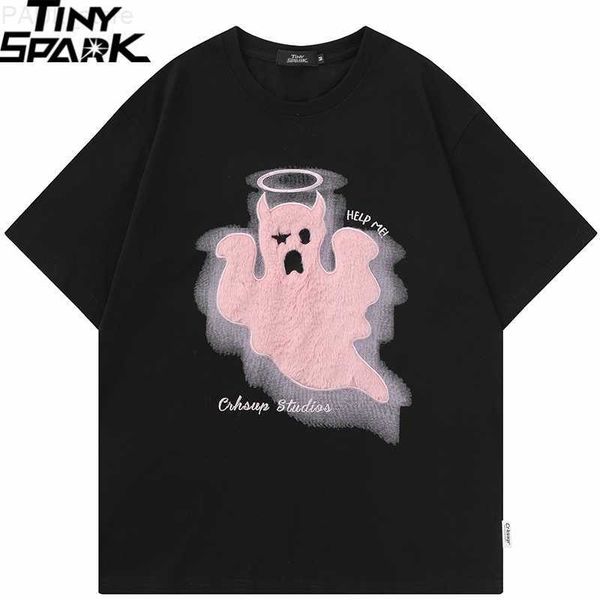 men's t-shirts men streetwear tshirt funny devil ghost graphic t-shirt cotton 2023 harajuku t shirt summer hip hop tees black purple b, White;black
men's t-shirts men streetwear tshirt funny devil ghost graphic t-shirt cotton 2023 harajuku t shirt summer hip hop tees black purple b, White;black