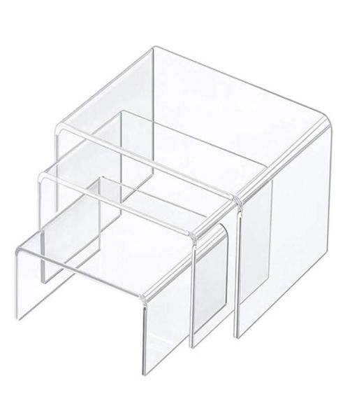 square acrylic clear 3 size riser display stands showcase set to up jewerly 2111058055774, Black
square acrylic clear 3 size riser display stands showcase set to up jewerly 2111058055774, Black