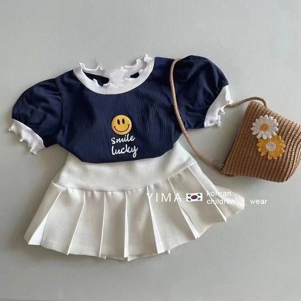 clothing sets summer little girls jk children set two 2 piece t shirt skirt baby clothes kids birthday vacation outfits for women 230630, White
clothing sets summer little girls jk children set two 2 piece t shirt skirt baby clothes kids birthday vacation outfits for women 230630, White