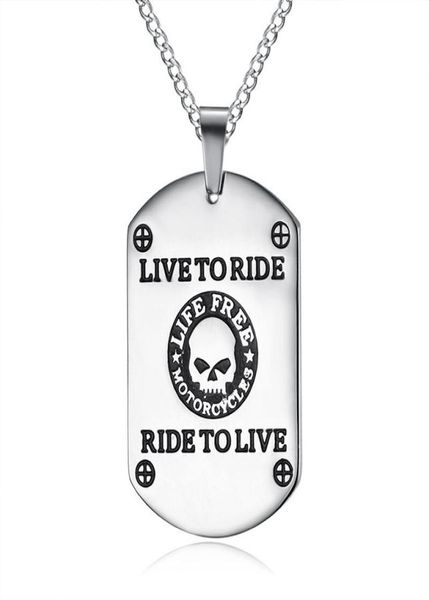 live to ride skull pendant stainless steel motorcycles bike necklaces for men6230057, Silver
live to ride skull pendant stainless steel motorcycles bike necklaces for men6230057, Silver