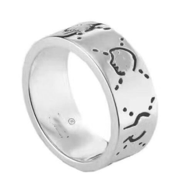 Silver Rings Titanium Silver Love Rings Designer Jewelry Men's and Women's Spirit Heart Rings Party Engagement Confession Wedding Rings with Green Box Sizes
Silver Rings Titanium Silver Love Rings Designer Jewelry Men's and Women's Spirit Heart Rings Party Engagement Confession Wedding Rings with Green Box Sizes