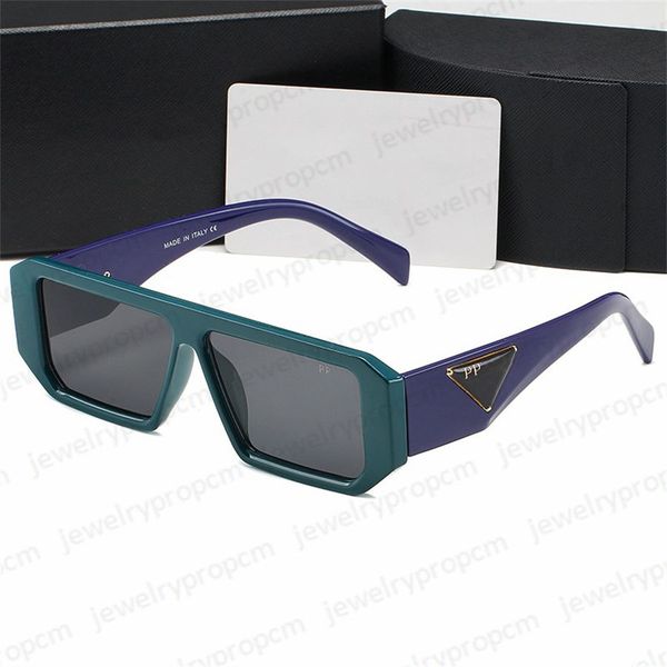 

Top Designer Sunglass Fashion High Quality Sunglasses Women Men Sun glass Print Goggle Adumbral 5 Color Option Eyeglasses