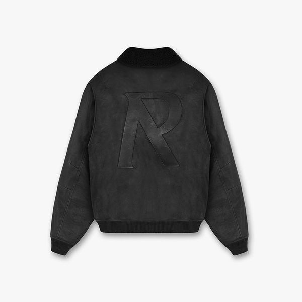 American Man Vintage Windproof Coat Representd Embroidery Varsity Leather Sleeve Suit Collar Three-Dimensional Letter embossed Lamb Wool Jacket Men Black
American Man Vintage Windproof Coat Representd Embroidery Varsity Leather Sleeve Suit Collar Three-Dimensional Letter embossed Lamb Wool Jacket Men Black