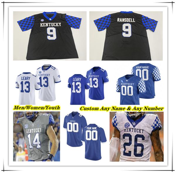 Ncaa College Kentucky Wildcats UK Football Jersey Devin Leary Ray Davis Demie Sumo-Karngbaye Tayvion Robinson Barion Brown Maxwell Hairston Deone Walker McClain 4X, Men blue
Ncaa College Kentucky Wildcats UK Football Jersey Devin Leary Ray Davis Demie Sumo-Karngbaye Tayvion Robinson Barion Brown Maxwell Hairston Deone Walker McClain 4X, Men blue