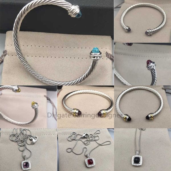 Necklace Dy Jewelrys Bracelet Sliver Mens Womens Platinum Pearl Head Fashion Versatile Twist Bracelets Jewelry Plated Twisted Hot Sales Christmas gift jewelry
Necklace Dy Jewelrys Bracelet Sliver Mens Womens Platinum Pearl Head Fashion Versatile Twist Bracelets Jewelry Plated Twisted Hot Sales Christmas gift jewelry