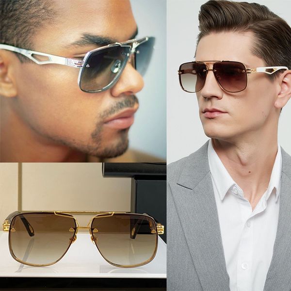 Luxury designer sunglasses designed for men and women in business driving Metal frame oval pilot style frame with metal logo on the front and original box THE KING 2
Luxury designer sunglasses designed for men and women in business driving Metal frame oval pilot style frame with metal logo on the front and original box THE KING 2