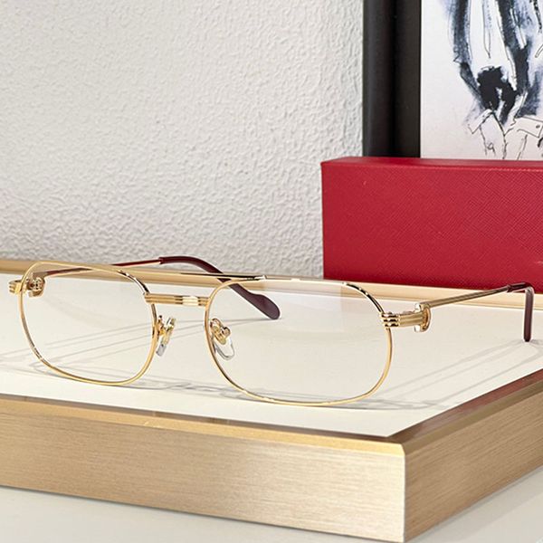 Designer di occhiali da lettura Reading glasses designer Driving Outdoor Activities Men Oval Metal Thin Frame Transparent Glasses Box Fashion Women 0410O
Designer di occhiali da lettura Reading glasses designer Driving Outdoor Activities Men Oval Metal Thin Frame Transparent Glasses Box Fashion Women 0410O