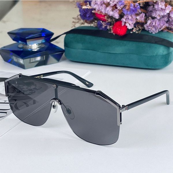 Designer sunglasses driving outdoor activities parties trendy men irregular pilot style metal half frame frame with box fashionable women small face 0291S
Designer sunglasses driving outdoor activities parties trendy men irregular pilot style metal half frame frame with box fashionable women small face 0291S
