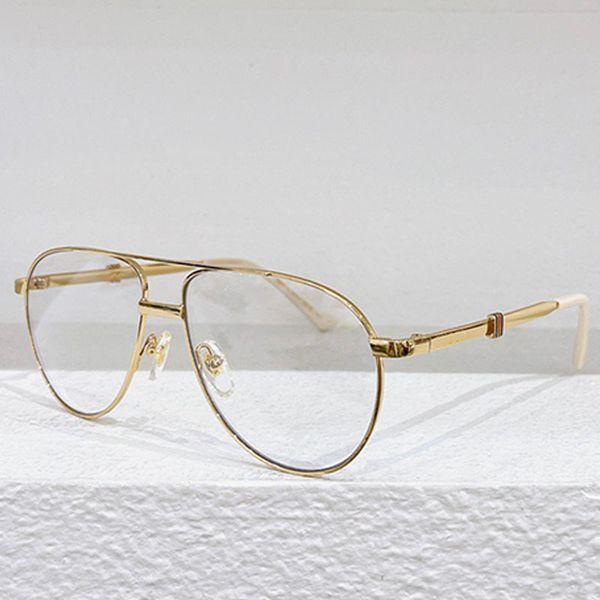 Luxury designer optical glasses for men and women design driving outdoor activities conference pilots metal thin frame oval frame transparent glasses 1440S
Luxury designer optical glasses for men and women design driving outdoor activities conference pilots metal thin frame oval frame transparent glasses 1440S