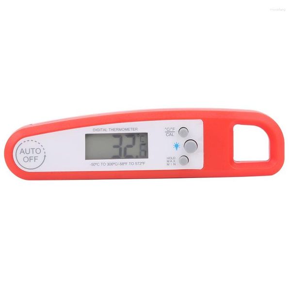 Image of Electric Ovens Auto Off Button Instant Read Meat Thermometer With Magnetic Waterproof For Liquid Food Chocolate