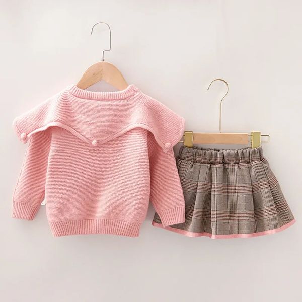 Clothing Sets Chantalbaby Baby Autumn New Korean Girl Sweater Western Style Skirt Princess Two Piece Suit Trendy 0544, Pink
Clothing Sets Chantalbaby Baby Autumn New Korean Girl Sweater Western Style Skirt Princess Two Piece Suit Trendy 0544, Pink
