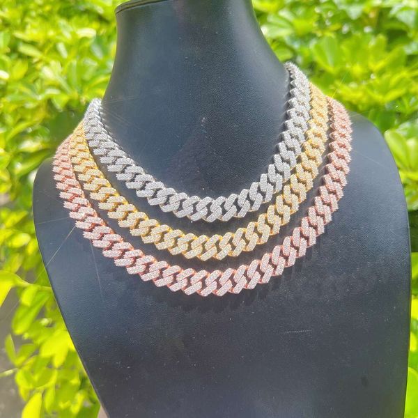 Hip Hop Jewelry Pass Tester Moissanite Necklace Sier Chain Diamond Cuban Link Chain
Hip Hop Jewelry Pass Tester Moissanite Necklace Sier Chain Diamond Cuban Link Chain
